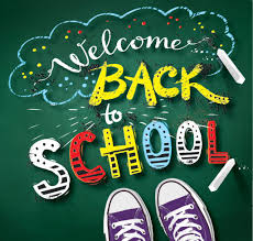 Image saying, "Welcome Back to School."